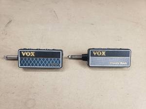 lot 319 image: Lot of 2 VOX AMPlugs.  AP2-CR Classic Rock & AP2-BS Bass