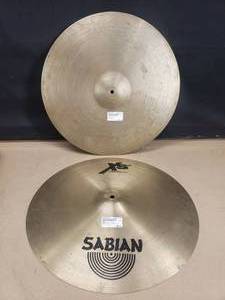 lot 339 image: Sabian XS20 20 Medium Ride Cymbal & Krut 20 Ride Cymbal