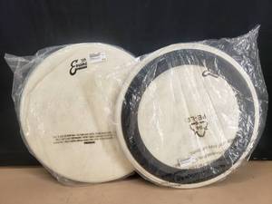 lot 354 image: Evans Calftone EQ4 & Evans Calftone EMAD Drum Heads