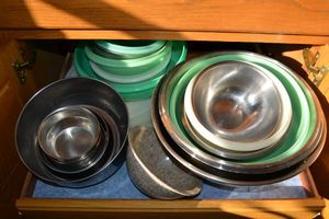 lot 65 image: Mixing bowls as shown