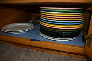lot 105 image: 12 plates (German stickers)