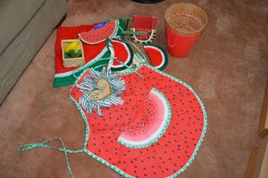lot 154 image: Watermelon themed lot