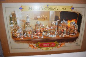 lot 310 image: Victorian village set