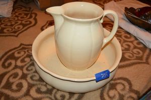 lot 235 image: Pitcher and basin