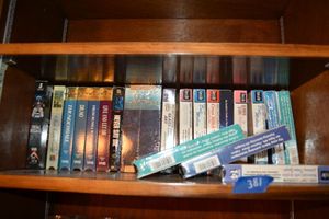 lot 381 image: VHS tapes