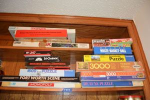 lot 414 image: Board games and puzzles
