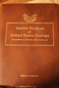 lot 377 image: Gold Replica stamp album