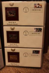 lot 379 image: Gold Replica stamp album