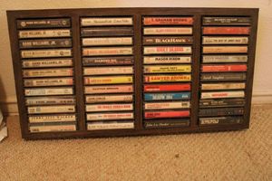 lot 448 image: LP album records, Cassette tapes and VHS