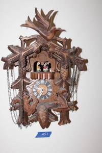 lot 451 image: Cuckoo clock, see photos