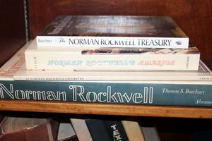 lot 363 image: Norman Rockwell Books