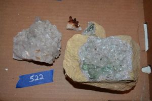 lot 522 image: Crystal rocks