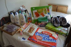 lot 598 image: Misc. lot - cleaners, soaps, straws and more