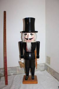 lot 651 image: Large Nutcracker about 30tall - Black chimney sweep