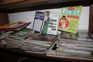 lot 639 image: Sudoku books and magazines