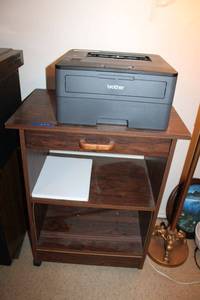 lot 692 image: Brother printer HL-L2370DW and stand