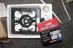 lot 804 image: Movers dolly, Single Burner for Propane Stove
