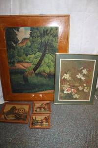 lot 828 image: Vintage Artwork