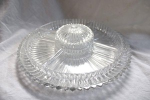 lot 968 image: Sectioned Serving Platter
