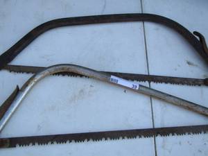 lot 39 image: BOW SAWS  QTY 2