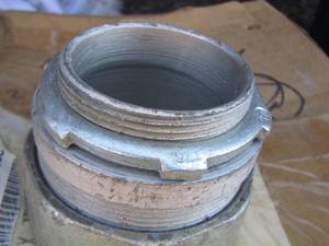 lot 45 image: METAL PIPE COUPLIERS
