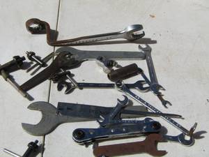 lot 86 image: tools, wrenches,