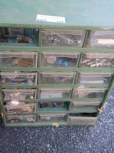 lot 148 image: organizer with various electric components