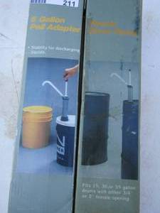 lot 211 image: 5 GALLON Pail adaptor qty 2