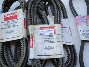 lot 217 image: DAYTON BELTS  3VU45 PLUS