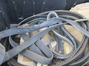 lot 307 image: vehicle belts