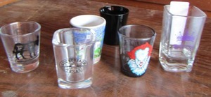 lot 328 image: SHOTGLASSES