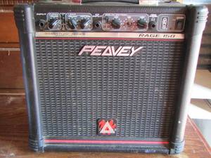 lot 1 image: Peavey Rage 158  Amp in good condition
