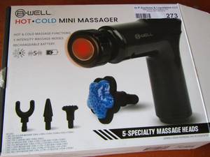 lot 273 image: b-well hot and cold mini massager