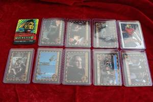 lot 249 image: One Opened Package of The Rocketeer Movie Trading Cards with Original Package