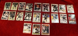 lot 183 image: Los Angeles Kings Hockey Trading Cards