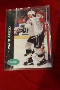 lot 54 image: Rare 1991 Parkhurst Hockey Trading Card The Great Wayne Gretzky Number 73