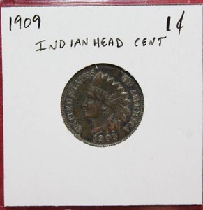 lot 133 image: 1909 Indian Head Cent