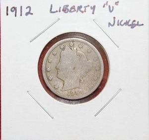 lot 175 image: 1912 Liberty V Nickel
