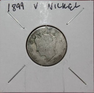 lot 216 image: 1899 Liberty V Nickel