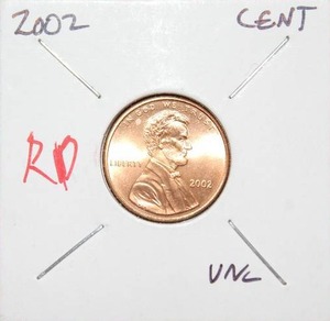 lot 227 image: 2002 Licoln Red Cent