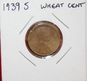lot 235 image: 1939 S Wheat Cent