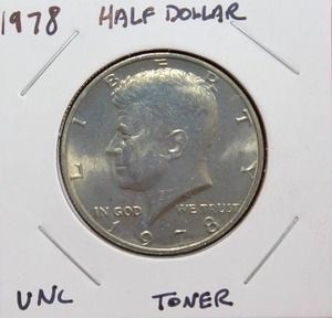lot 343 image: 1978 Kennedy Half Dollar