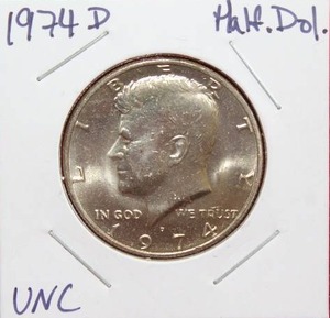 lot 356 image: 1974 D Kennedy Half Dollar