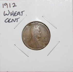 lot 395 image: 1912 Wheat Cent