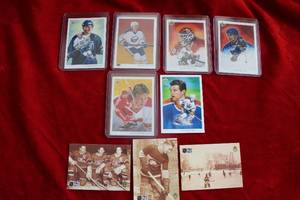 lot 407 image: Hockey Checklist and Proset Cards