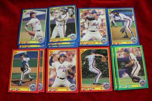 lot 347 image: 1990 Score New York Mets Baseball Trading Cards