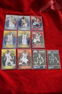 lot 355 image: Panini Contenders School Colors Basket Ball Trading Cards