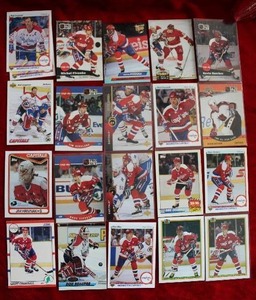 lot 123 image: Washington Capitals Hockey Trading Cards