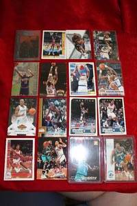 lot 238 image: Nuggets76ersHornets Basket Ball Trading Cards