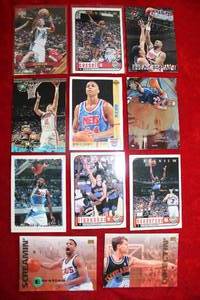 lot 157 image: Brooklyn Nets and Cleveland Cavs Basketball Cards